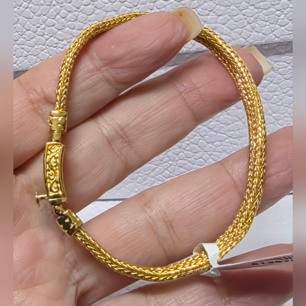 STS 925 Sterling Mesh Bracelet NWT - Picture 3 of 15